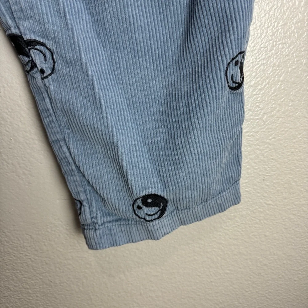 Urban Outfitters Yin Yang Smiley Face Corduroy Pants Drawstring Size Medium - Picture 2 of 10